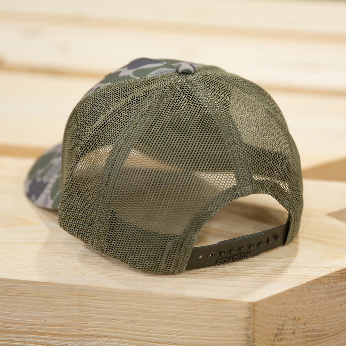 The Barn Yard Camo Trucker Hat