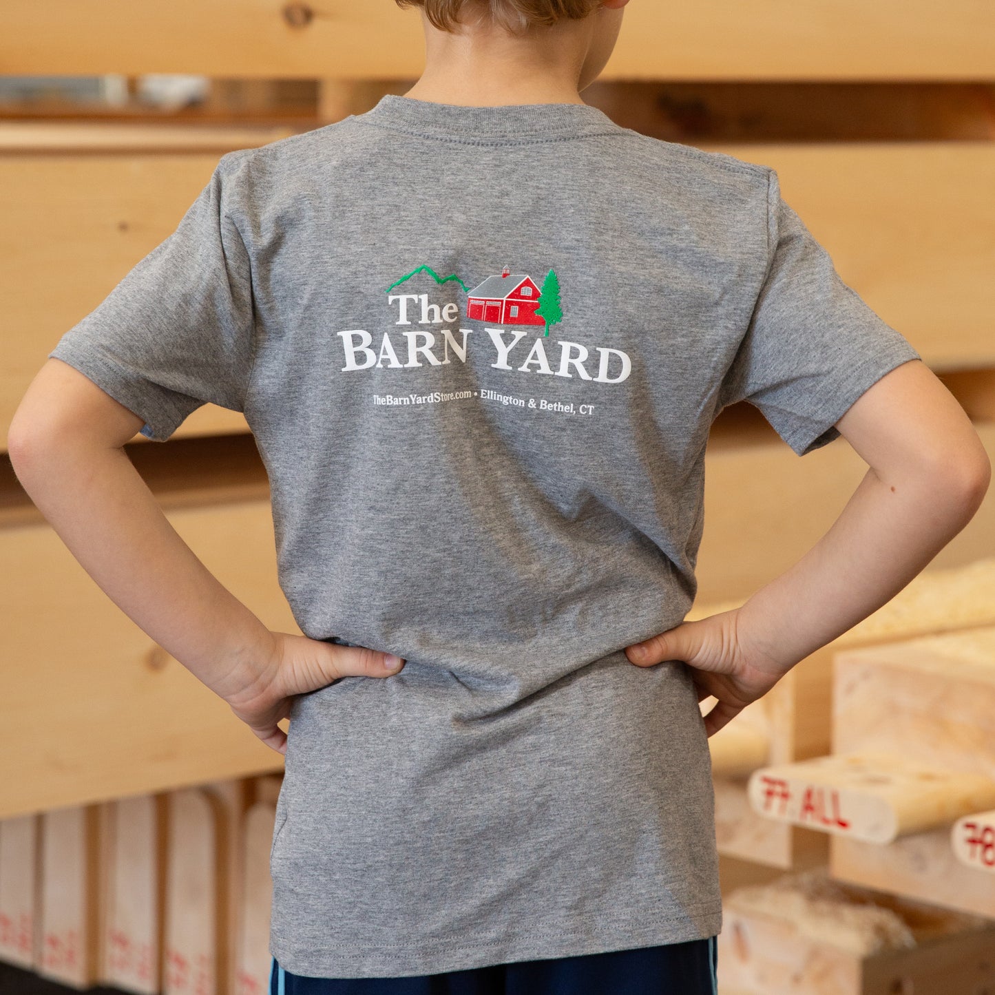 Kids Short-Sleeve Pocket T-Shirt