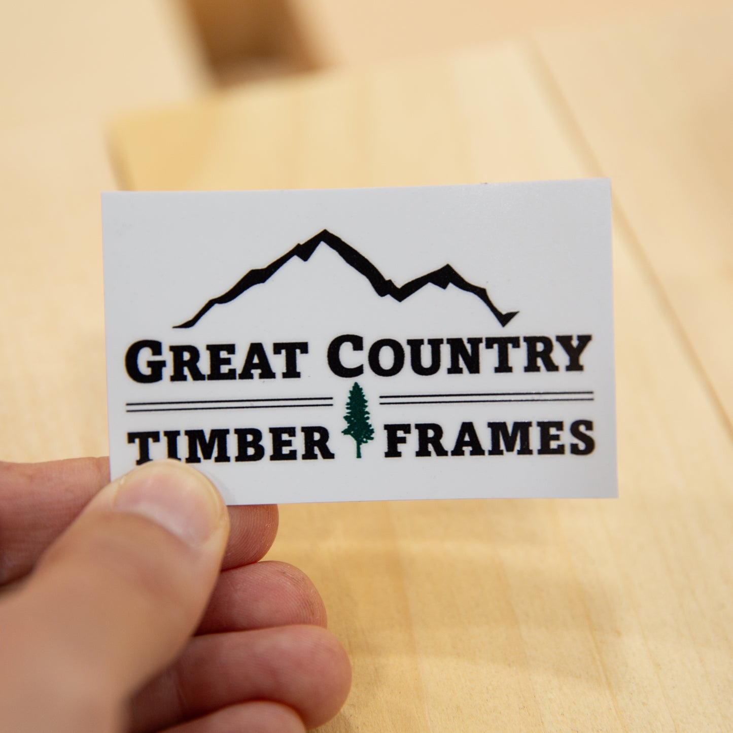 Great Country Timber Frames Sticker