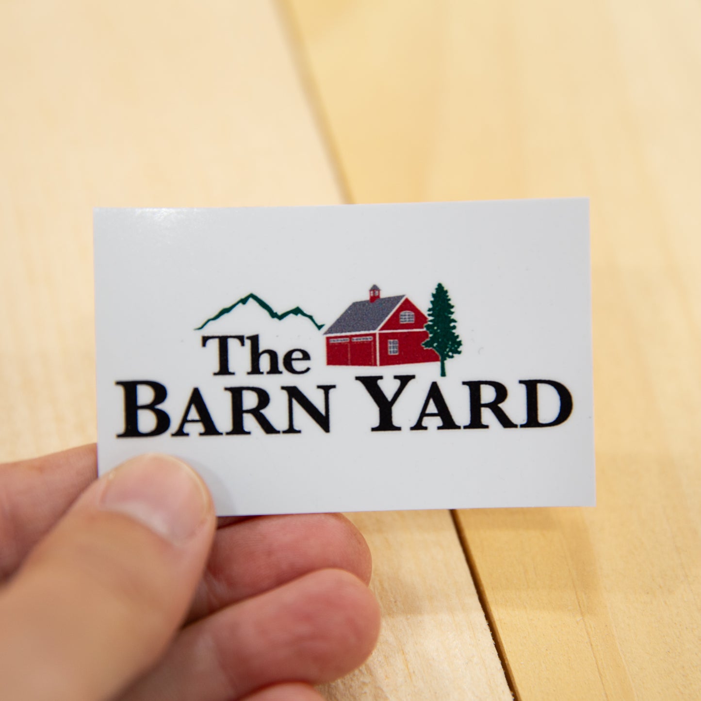 The Barn Yard Sticker