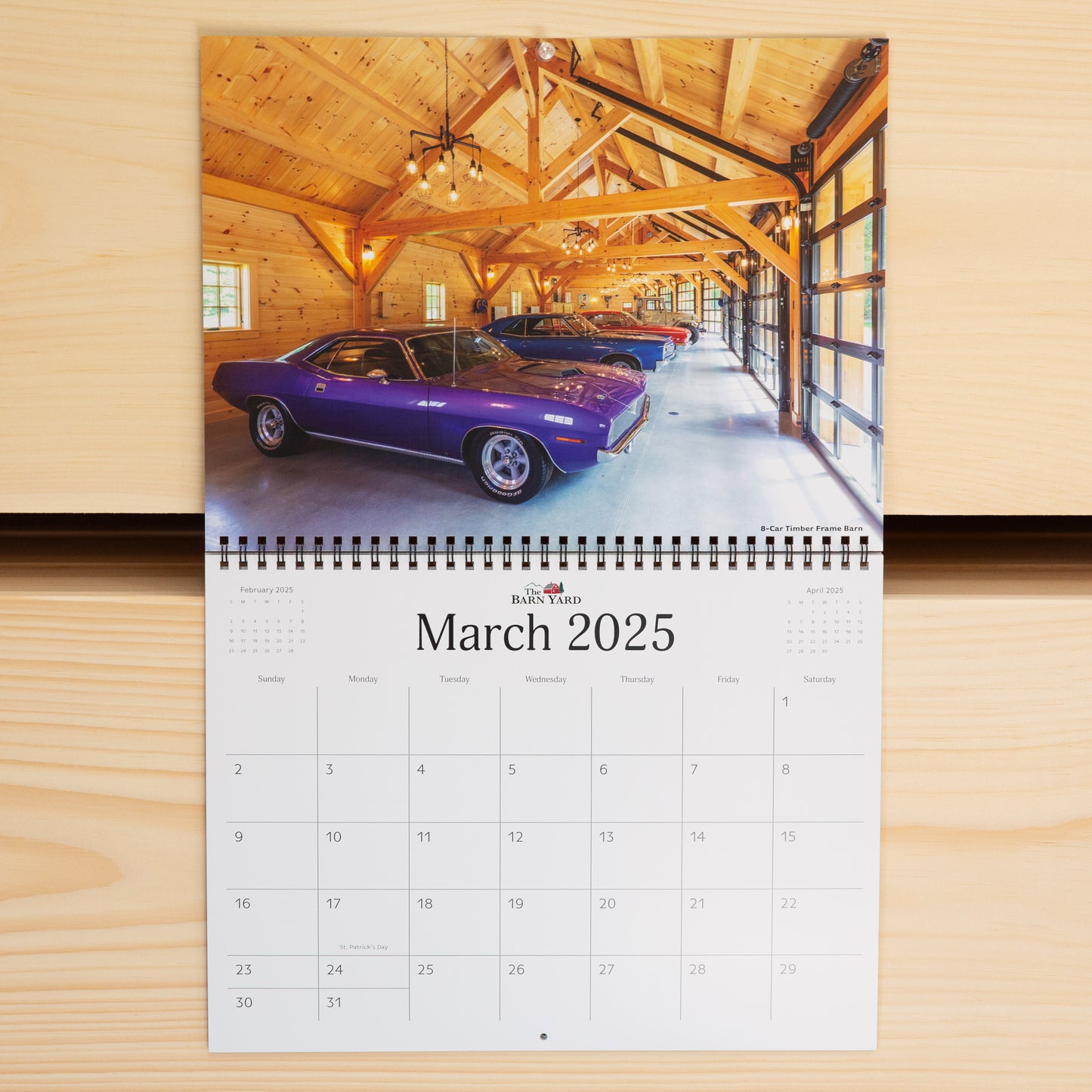 The Barn Yard 2025 Calendar 12x9