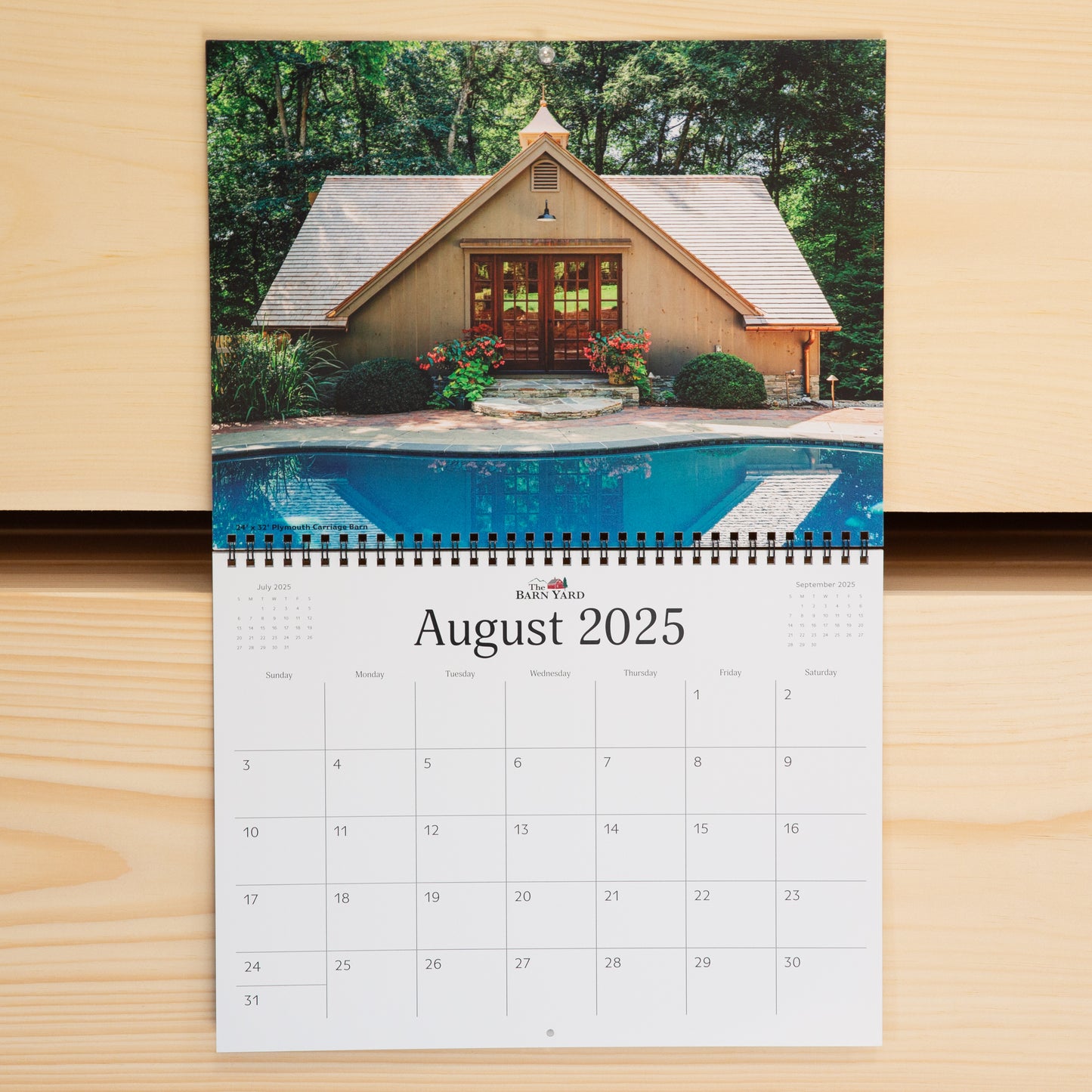 The Barn Yard 2025 Calendar 12x9