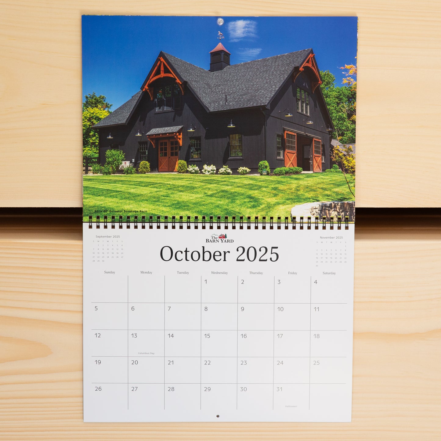 The Barn Yard 2025 Calendar 12x9