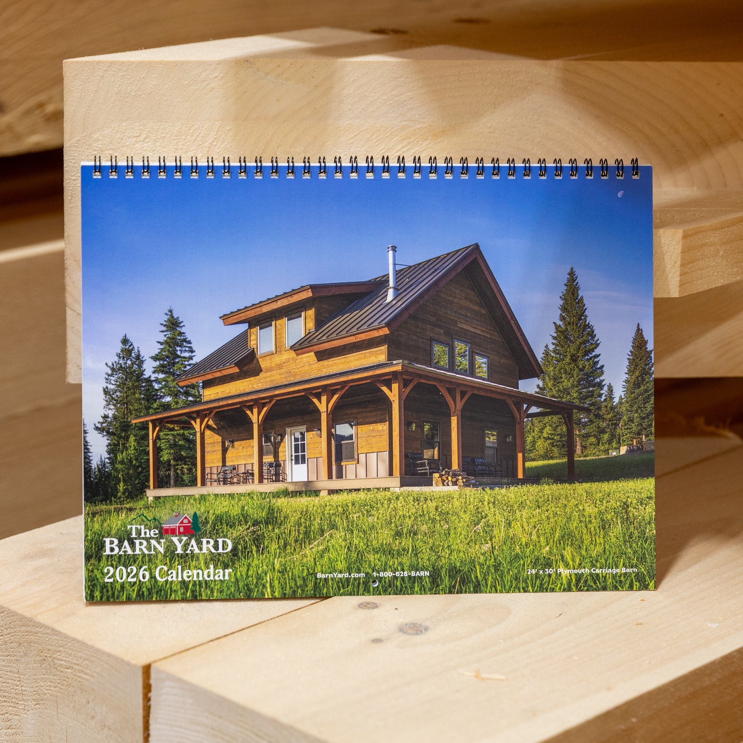 The Barn Yard 2026 Calendar 12x9