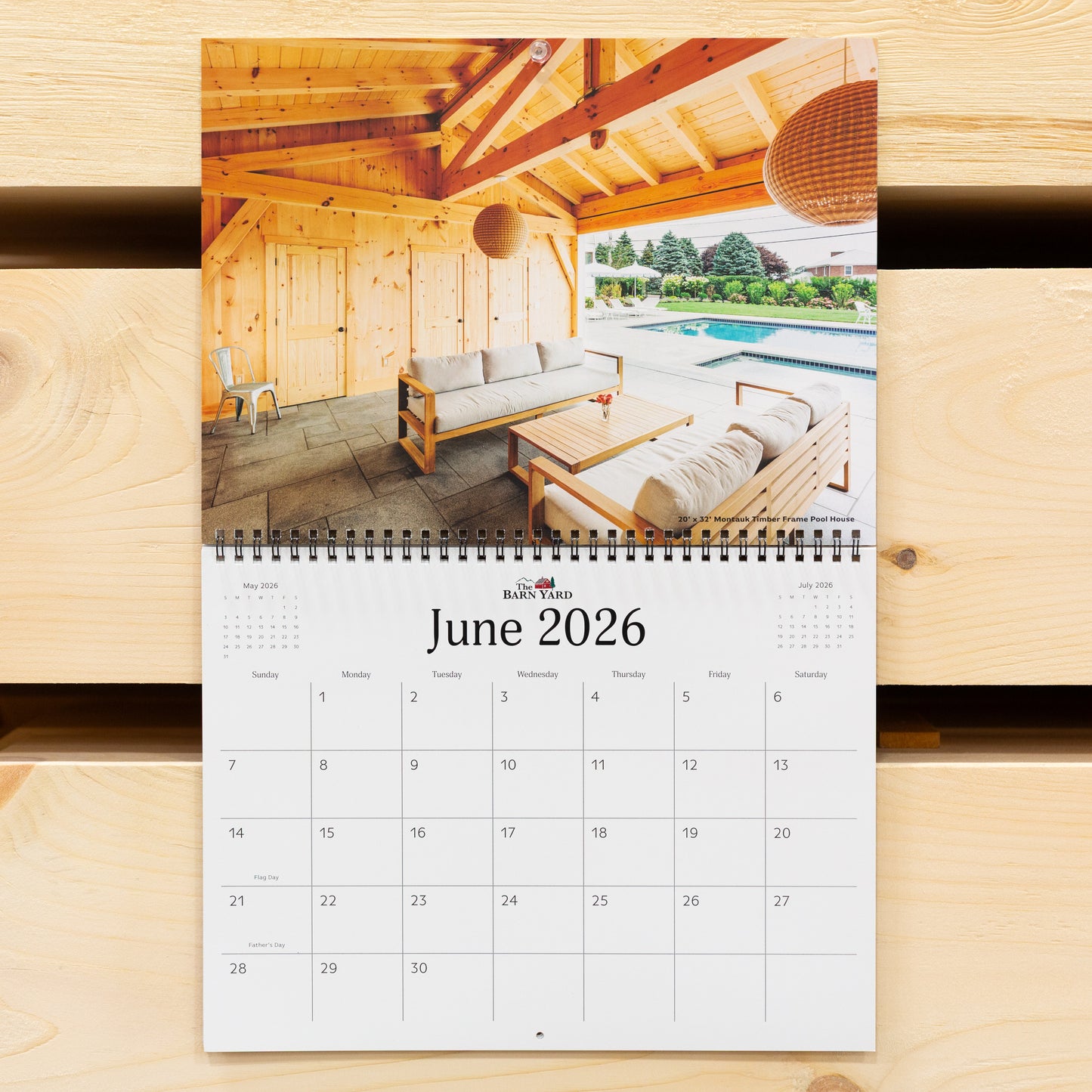 The Barn Yard 2026 Calendar 12x9