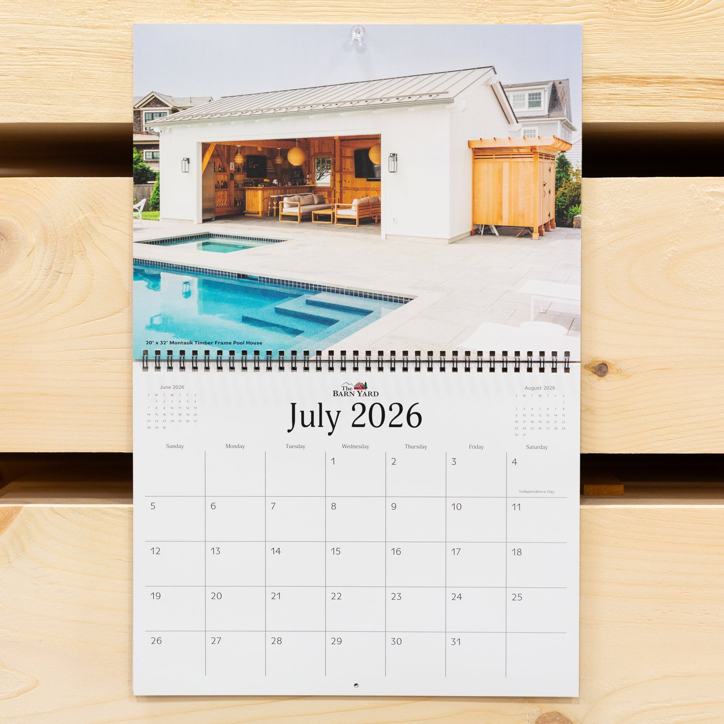 The Barn Yard 2026 Calendar 12x9