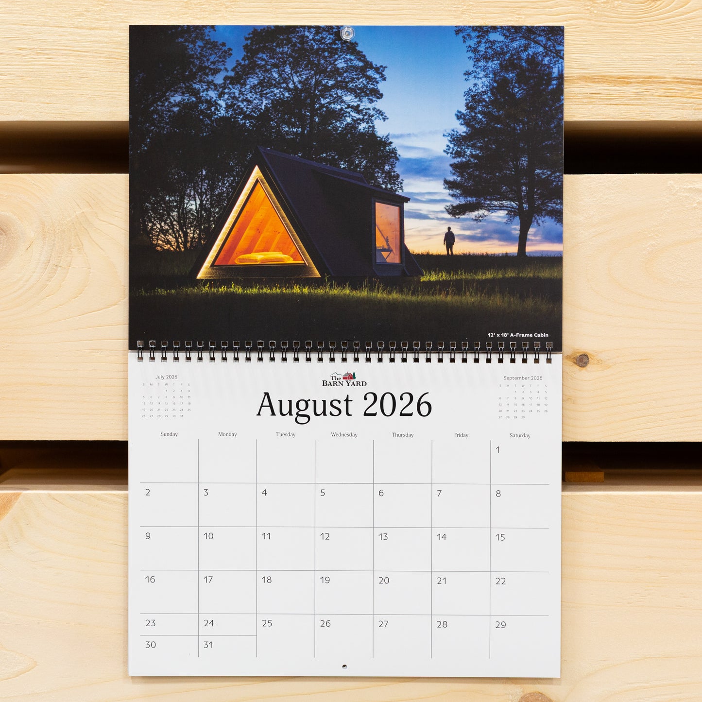The Barn Yard 2026 Calendar 12x9