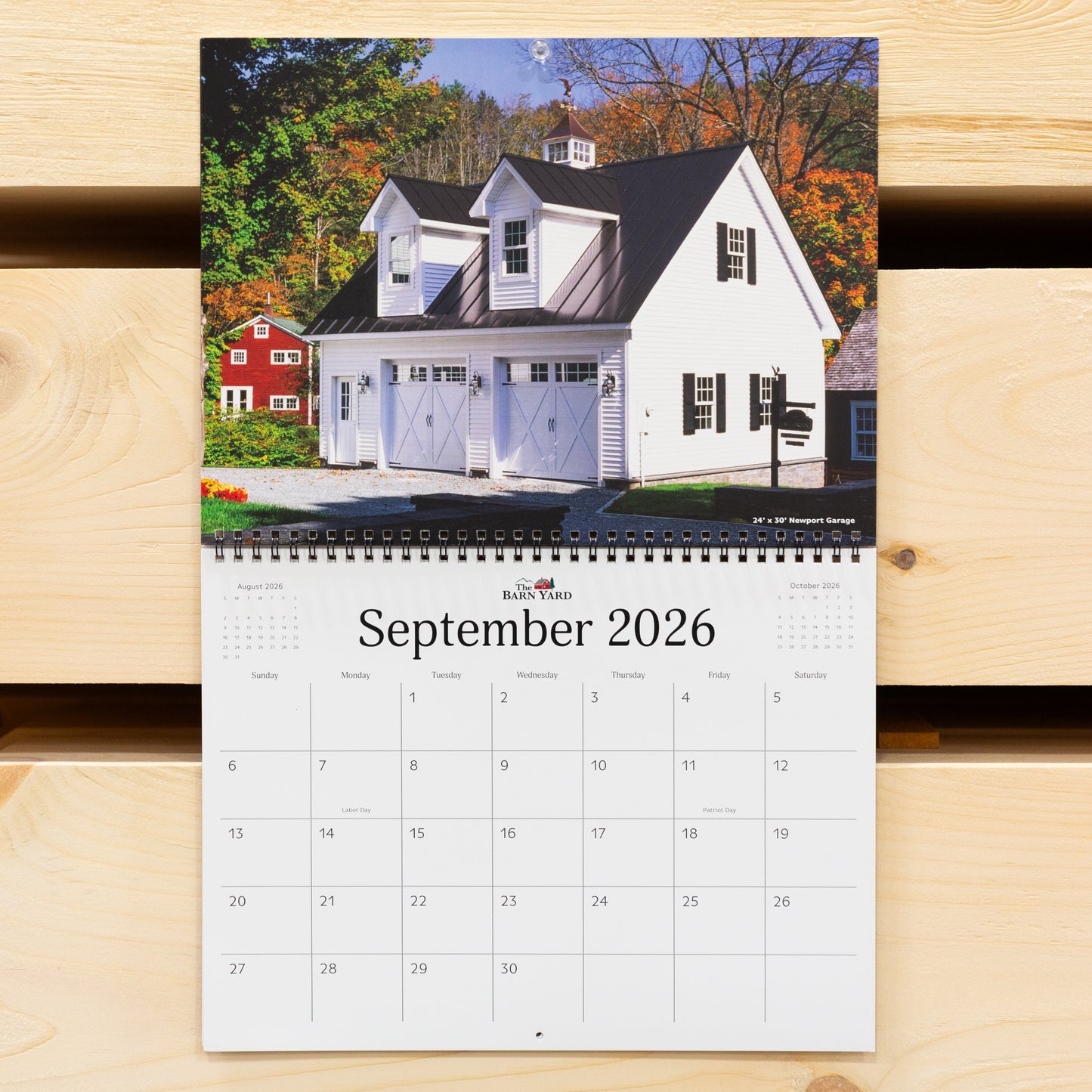 The Barn Yard 2026 Calendar 12x9