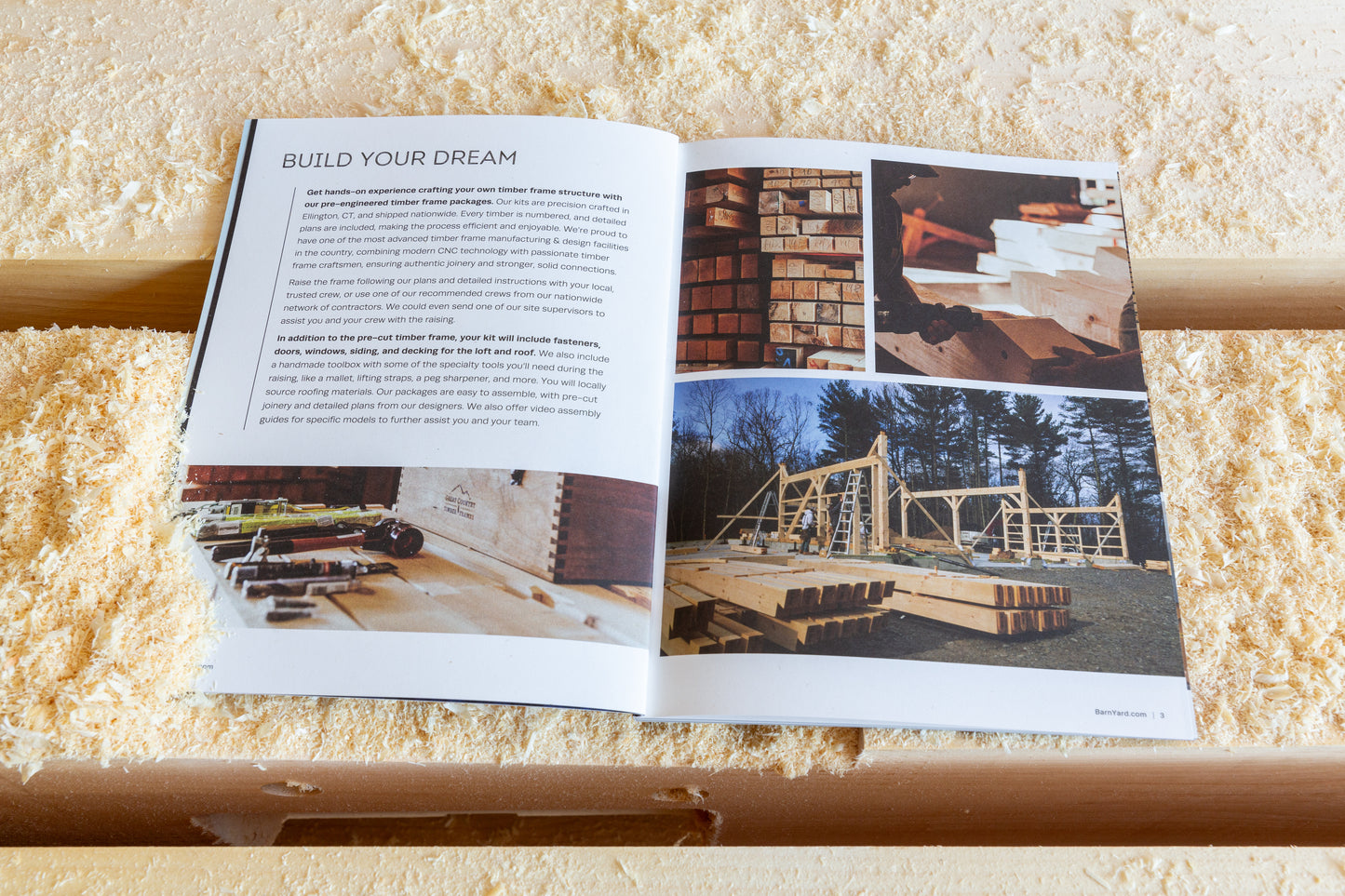 The Barn Yard Timber Frame Kit Catalog 2025