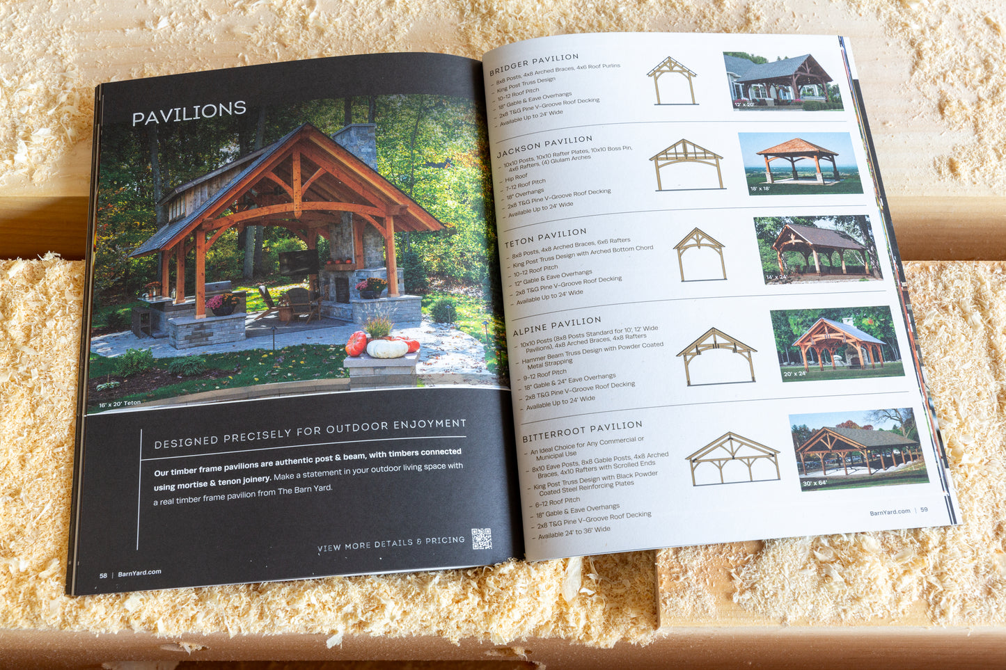 The Barn Yard Timber Frame Kit Catalog 2025