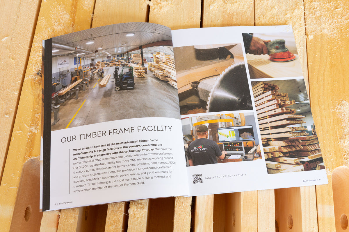 The Barn Yard Timber Frame Kit Catalog 2027