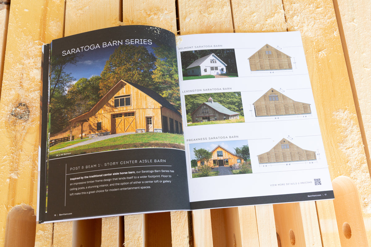 The Barn Yard Timber Frame Kit Catalog 2027