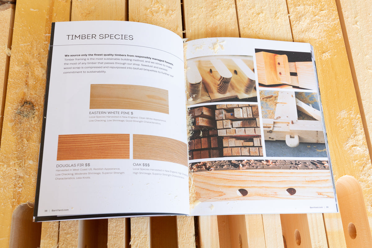 The Barn Yard Timber Frame Kit Catalog 2027