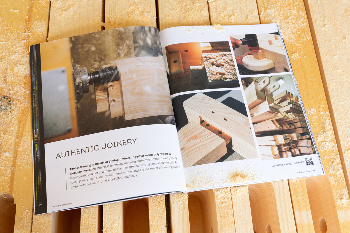 The Barn Yard Timber Frame Kit Catalog 2027