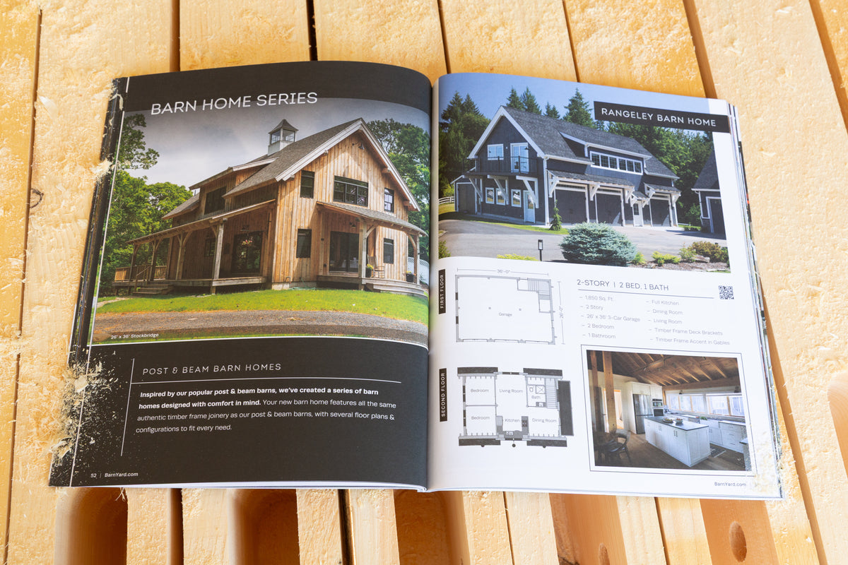 The Barn Yard Timber Frame Kit Catalog 2027