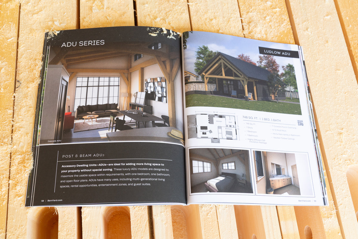 The Barn Yard Timber Frame Kit Catalog 2027