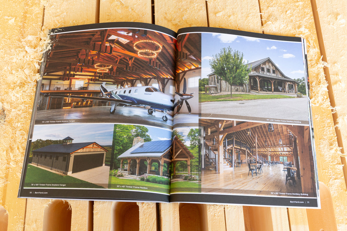 The Barn Yard Timber Frame Kit Catalog 2027