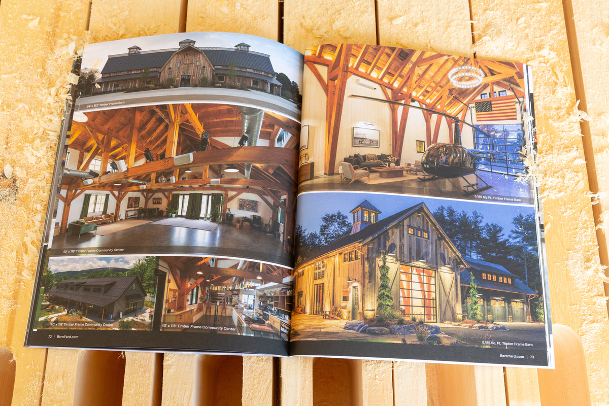 The Barn Yard Timber Frame Kit Catalog 2027