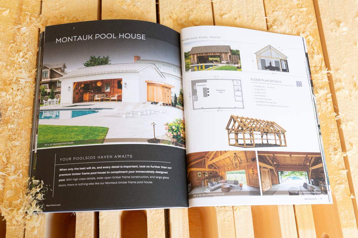 The Barn Yard Timber Frame Kit Catalog 2027